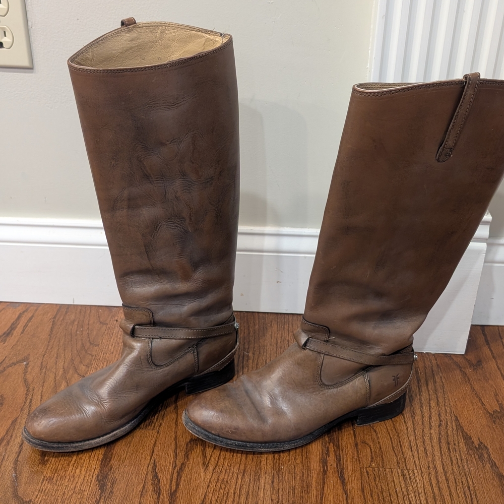 Frye Brown Leather Boots